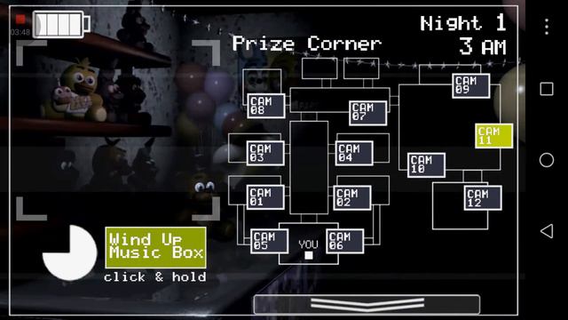 Фреди вышел на охоту Fnaf 2 ночь 1 смотреть онлайн