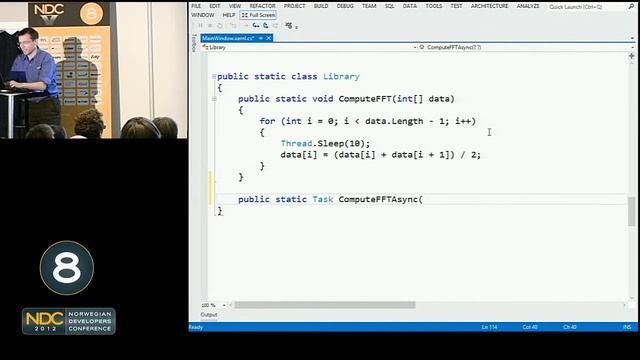 Lucian Wischik - Async Part 2 - deep dive into the new language feature of VB/C# смотреть онлайн