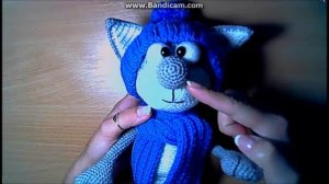 *Кот крючком* Франс ))Игрушка амигуруми *вязаный кот*