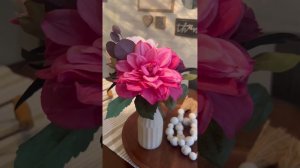 Designer 13” mixed faux/dried flower arrangement available at http://www.yoursilkhome.com