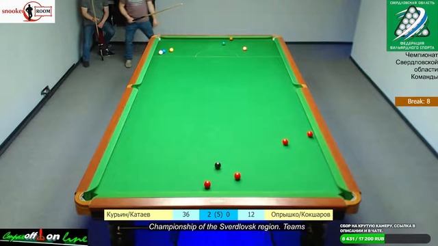 Курьин/Катаев vs Опрышко/Кокшаров. Группы. Чемпионат СО (КОМАНДЫ) 2021. Snooker Room. смотреть онлайн