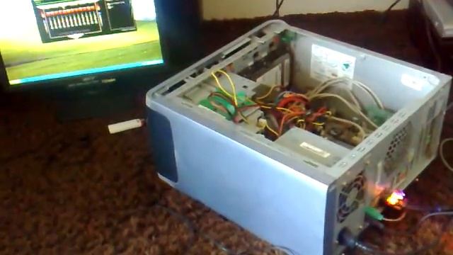 Схема LPT цветомузыка для компьютера(ПК) LEDs PC MUSIC смотреть онлайн