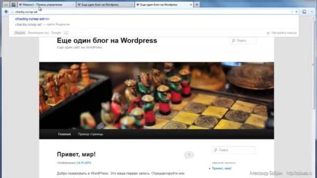 Как создать блог на Wordpress Самый простой способ создания блога! смотреть онлайн