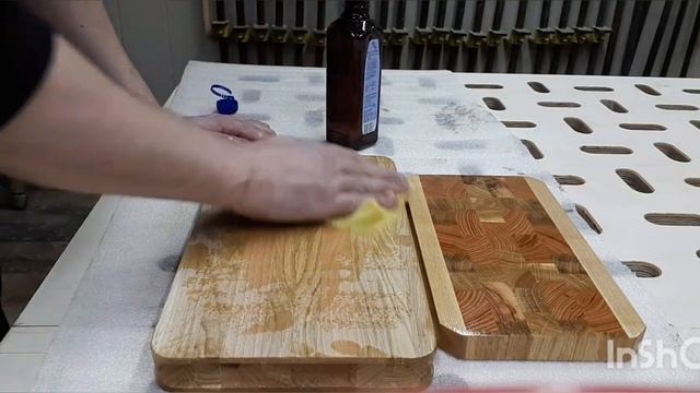 Разделочные доски, обработка льняные маслом. смотреть онлайн