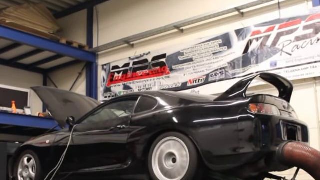 Toyota Supra MK4 2JZ Single Turbo 757PS S366 смотреть онлайн