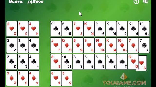 Gaps Solitaire смотреть онлайн