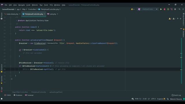 How To Upload Large Files in Laravel | Upload Files in Chunks смотреть онлайн