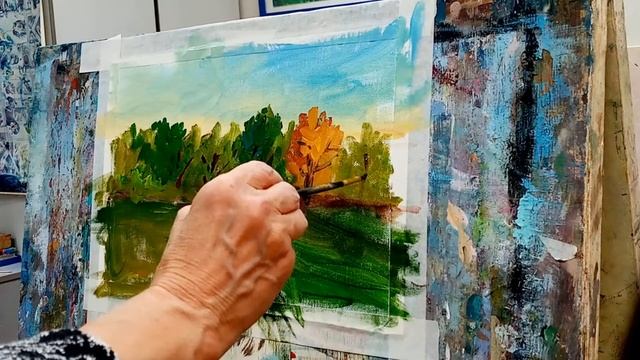 Мастер-класс. Осень золотая смотреть онлайн