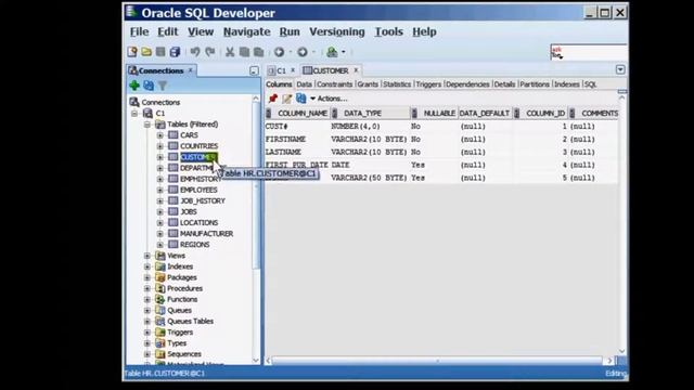 Adding a column to a table in Oracle SQL смотреть онлайн