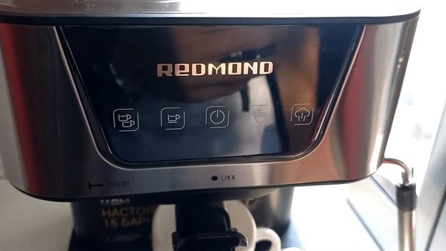 Кофеварка REDMOND RCM-M1513 смотреть онлайн