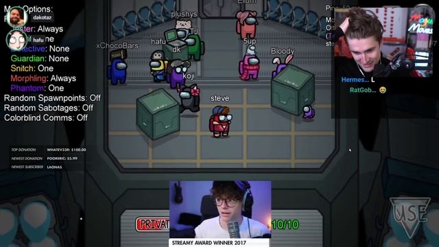 Ludwig reacting to Steve Suptic reacting to him смотреть онлайн