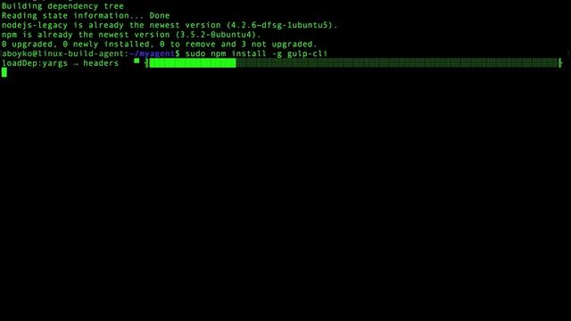 07 - Установка nodejs на build агента смотреть онлайн
