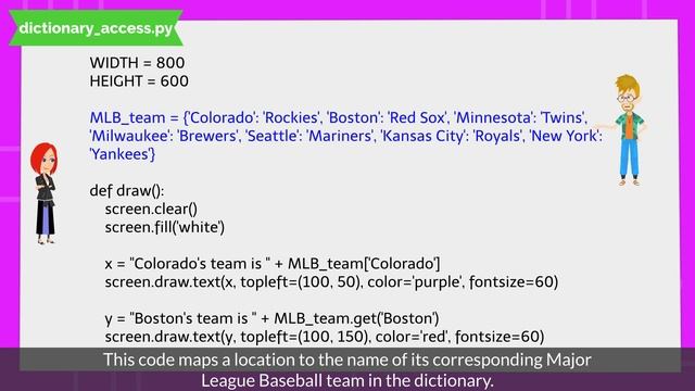 2. How to Access Value in Dictionary | Chapter 8.1: Dictionary in Pygame Zero смотреть онлайн