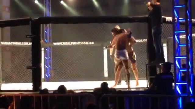Gilvan Alves (Afro - Samurai) X Julio Rafael Rodrigues (Julião ) Real Fight 12 -Round 2 смотреть онлайн