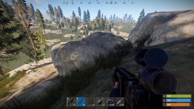 Rust - Battlefield PvP mode! having some fun! смотреть онлайн