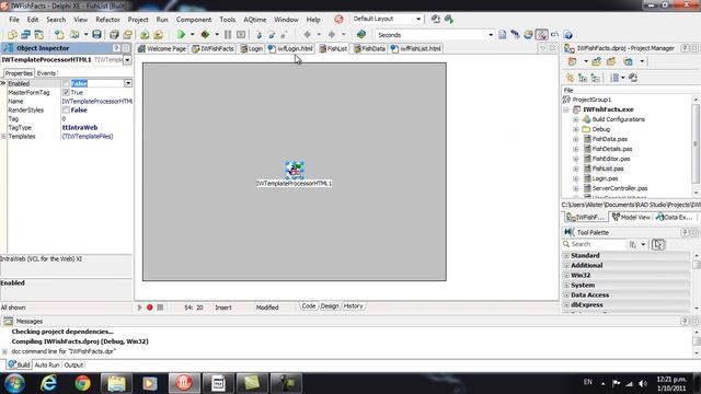 Delphi Programming Tutorial #63 - Using jQuery Mobile in IntraWeb смотреть онлайн
