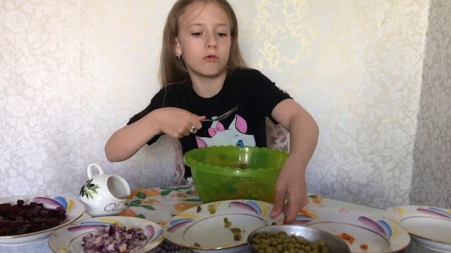 Делаем винегрет С Амелией