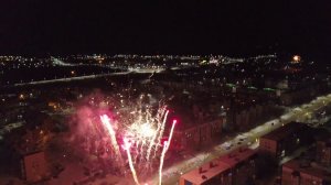 Салют в Петропавловске-Камчатском в новогоднюю ночь 2018 !