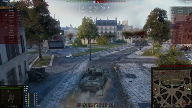 WoT 1.10.0.1 - M4A2E4 - Paris - Medals galore смотреть онлайн