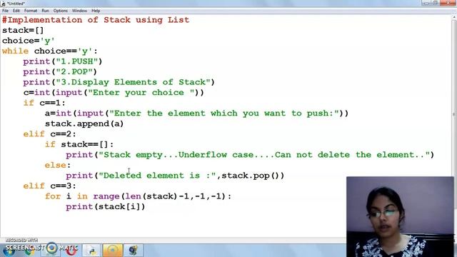 Implementation of Stack and Queue| USING LIST | CBSE CS CLASS 12 | COMPUTER SCIENCE смотреть онлайн