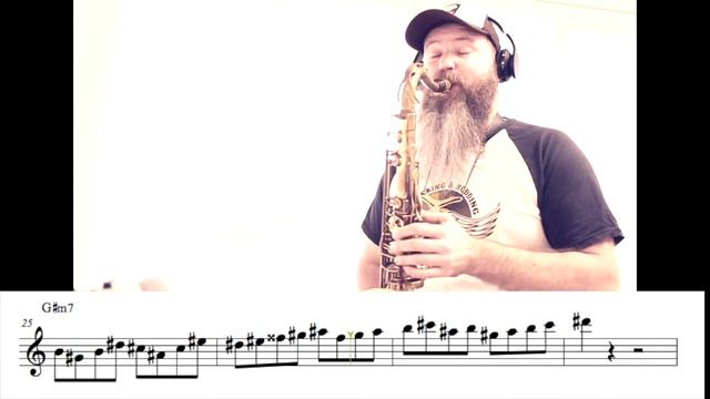 Eric Alexander minor 7th pattern (Lick of The Week) смотреть онлайн