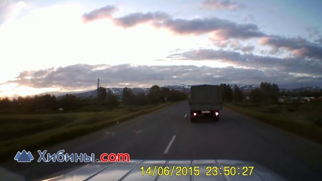 Пьяный на газели Апатиты