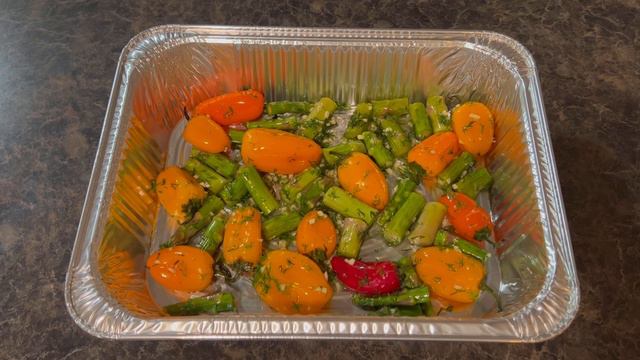 Овощи на "гриле". Grilled vegetables. смотреть онлайн