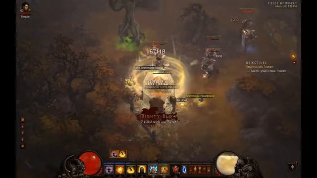 Diablo 3 patch 1.08 "Tazmanian Devil" (tempest rush) MP-10 run. смотреть онлайн