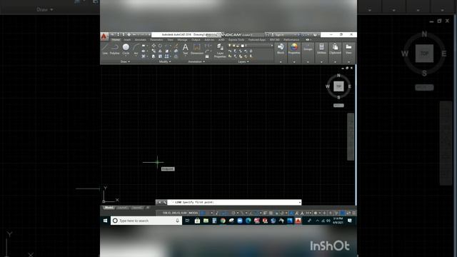 AutoCAD-2016 Base Line Command (2D-Sketch)!GRD Education Society! смотреть онлайн