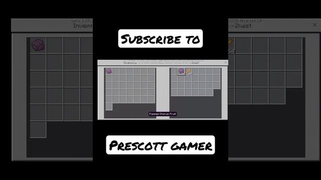 How to make end rods| #minecraft #Prescottgamer смотреть онлайн