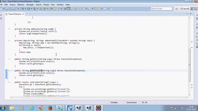 Google guava cache Implementation part 2 смотреть онлайн
