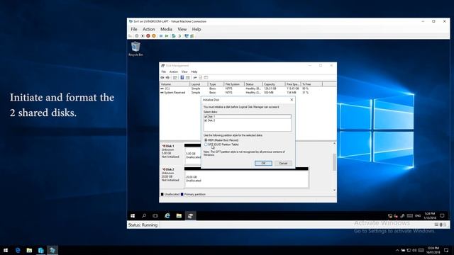 Create Hyper-V Failover Cluster with Windows Server 2016 in 20 minutes! (Step by step from scratch) смотреть онлайн