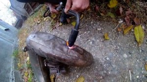 Как выровнять резонатор 2т..