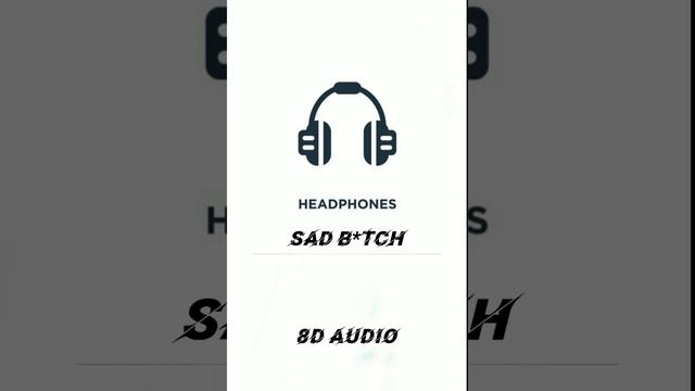 Sad b*tch ic3peak 8d audio смотреть онлайн