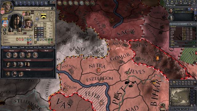 CK2 Hungary Pest 9 [The Hungary King] смотреть онлайн