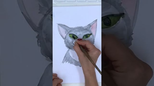 Drawing cat. Рисуем кота. Портрет котика. #annaartforkids #рисуемвместе #урокрисованиядлядетей #кот смотреть онлайн