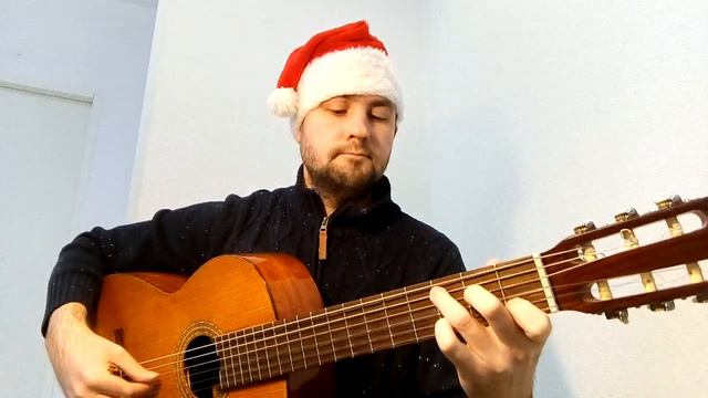 Jingle bells на гитаре смотреть онлайн
