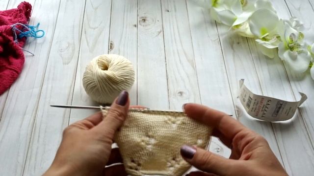 VLOG №14. Продвижения по маечке. Образцы для нового мк. Довязала шапку. Планы. смотреть онлайн