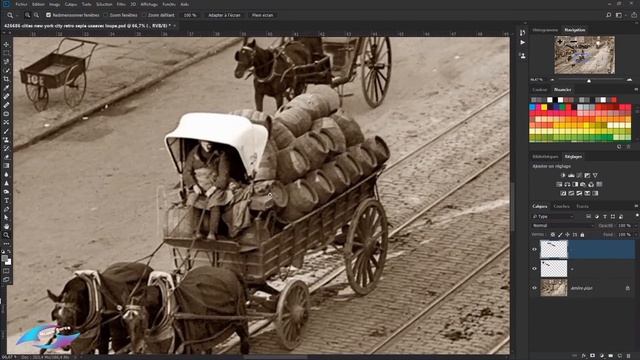 TUTORIEL PHOTOSHOP CC 2018... OUTIL LOUPE..Comment bien utiliser l'outil loupe смотреть онлайн