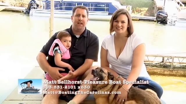 2012 Harris 240 Tri-Toon w/ 150HP Used Pontoon for Sale Charlotte NC Lake Wylie SC смотреть онлайн