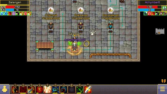 СТРАЖ vs РАЗЯЩИЙ КЛИНОК! КТО ПОБЕДИТ В PvP? Warspear Online смотреть онлайн