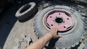 Самый простой способ разварки передних колес трактора ЮМЗ