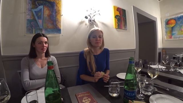 УЖИН ЗА 215 ЕВРО. ЕВРОПА ЦЕНЫ. Еда в ресторане. Крестины ребенка. Рим, Италия смотреть онлайн