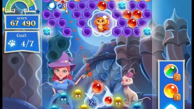 Bubble Witch Saga 2 Level 983 - NO BOOSTERS смотреть онлайн