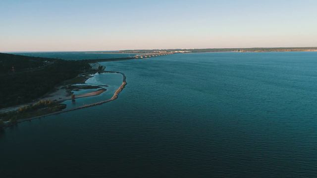 Полет на дроне над Волгой Ульяновск смотреть онлайн