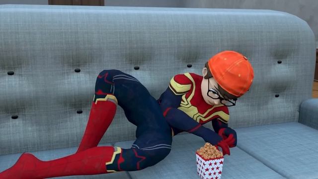 Scary teacher Fun 3D Nick Hero Protect City - Nick Spider vs Zombie Scientist War смотреть онлайн