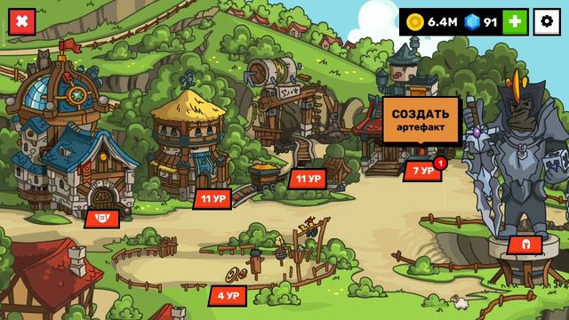 СОЗДАЛ СВОЙ КЛАН В ИГРЕ TOWERLANDS #7 смотреть онлайн