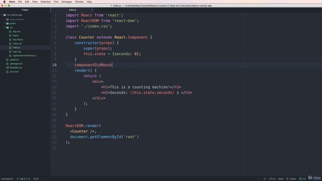 3491578 05 State and Lifecycle of a React component React and Redux for Absolute Beginners смотреть онлайн