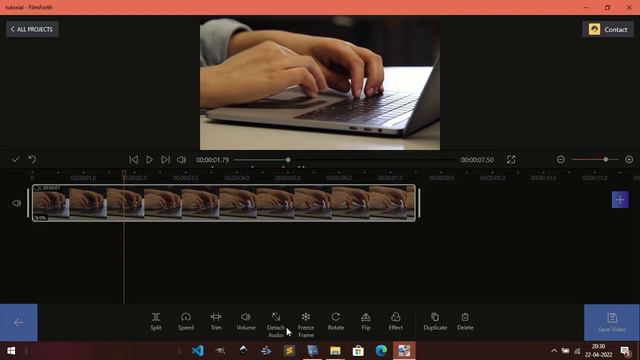 FilmForth Video Editing Tutorial смотреть онлайн
