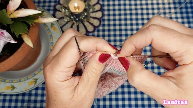 Пятка "Бумеранг" спицами - фабричная пятка. Просто, удобно, красиво. МК. смотреть онлайн